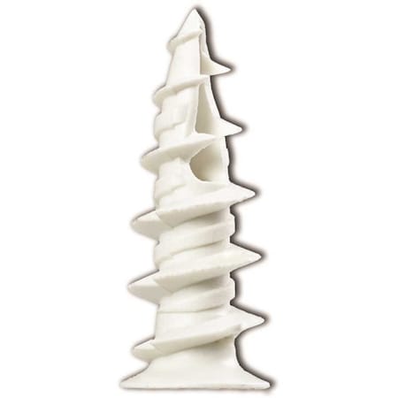 Cobra WallDriller Screw Anchor, Nylon, 45 lb Tension Strength, 200 PK 013T